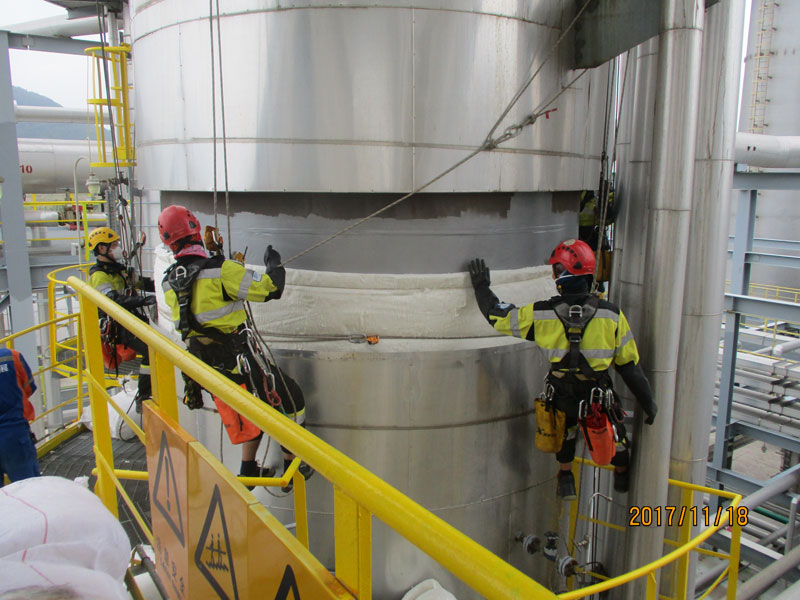 IRATA绳索技术在化工领域的应用